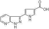 5-(1H-Pyrazolo[3,4-b]pyridin-3-yl)-1H-pyrrole-3-carboxylic acid molecular structure (CAS 658695-85-3)