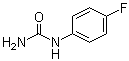 structure of CAS# 659-30-3, 4-氟苯基脲