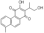 CAS # 65907-75-7, Danshenxinkun A, 3-Hydroxy-2-(2-hydroxy-1-methylethyl)-8-methyl-1,4-phenanthrenedione
