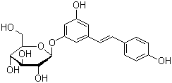 structure of CAS# 65914-17-2, 虎杖甙