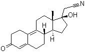structure of CAS# 65928-58-7, 地诺孕素