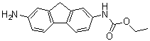 7-Aminofluorene-2-carbamic acid ethyl ester molecular structure (CAS 6597-87-1)