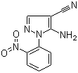 CAS # 65973-69-5, 5-Amino-1-(2-nitrophenyl)-1H-pyrazole-4-carbonitrile