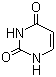Uracil molecular structure (CAS 66-22-8)