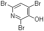 CAS # 6602-34-2, 2,4,6-Tribromo-3-hydroxypyridine, 3-Hydroxy-2,4,6-tribromopyridine