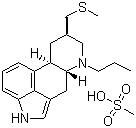 structure of CAS# 66104-23-2, 甲磺酸培高利特