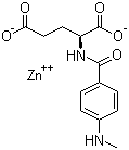 structure of CAS# 66104-81-2, 对甲氨基苯甲酰-L-谷氨酸锌