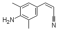 CAS 登录号：661489-22-1, (2Z)-3-(4-氨基-3,5-二甲基苯基)-2-丙烯腈