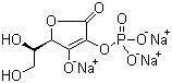 CAS # 66170-10-3, Sodium L-ascorbyl-2-phosphate, 2-Phospho-L-ascorbic acid trisodium salt, L-Ascorbic acid 2-phosphate trisodium salt
