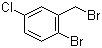 structure of CAS# 66192-24-3, 1-Bromo-2-bromomethyl-4-chlorobenzene