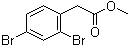 CAS # 66247-65-2, 2,4-Dibromobenzeneacetic acid methyl ester