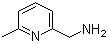CAS # 6627-60-7, 6-Methyl-2-pyridinemethanamine, (6-Methylpyridin-2-yl)methanamine