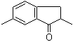 structure of CAS# 66309-83-9, 2,6-Dimethyl-1-indanone