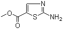 structure of CAS# 6633-61-0, 2-氨基噻唑-5-甲酸甲酯