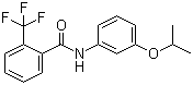 structure of CAS# 66332-96-5, Flutolanil