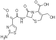 CAS 登录号：66340-28-1, 脱乙酰基头孢噻肟