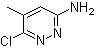 structure of CAS# 66346-87-0, 6-氯-5-甲基哒嗪-3-胺