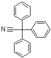 CAS # 6639-43-6, Triphenylacetonitrile, alpha,alpha-Diphenylbenzeneacetonitrile, Cyanotriphenylmethane, NSC 16078, Triphenylmethyl cyanide, Trityl cyanide