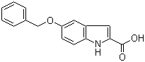 CAS # 6640-09-1, 5-Benzyloxy-1H-indole-2-carboxylic acid