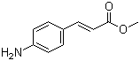 structure of CAS# 66417-26-3, Methyl (E)-3-(4-aminophenyl)-2-propenoate