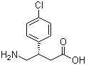 structure of CAS# 66514-99-6, (S)-4-氨基-3-(4-氯苯基)丁酸