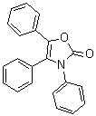 CAS # 6652-42-2, 3,4,5-Triphenyl-4-oxazolin-2-one, NSC 76692