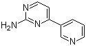 4-(3-Pyridinyl)-2-aminopyrimidine molecular structure (CAS 66521-66-2)
