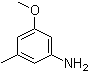 structure of CAS# 66584-31-4, 3-甲氧基-5-甲基苯胺
