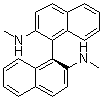 structure of CAS# 666175-40-2, (1S)-N,N'-二甲基-[1,1'-联萘]-2,2'-二胺