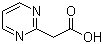 structure of CAS# 66621-73-6, 2-嘧啶乙酸