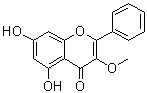 structure of CAS# 6665-74-3, 高良姜素 3-甲基醚
