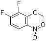 structure of CAS# 66684-60-4, 1,2-Difluoro-3-methoxy-4-nitrobenzene