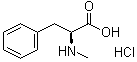 CAS # 66866-67-9, N-Methyl-L-phenylalanine hydrochloride, N-Methylphenylalanine hydrochloride