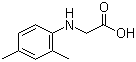 N-(2,4-Dimethylphenyl)glycine  molecular structure (CAS 66947-32-8)