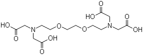 CAS # 67-42-5, Ethylenebis(oxyethylenenitrilo)tetraacetic acid, 1,2-Di(2-aminoethoxy)ethane-N,N,N,N-tetraacetic acid, EGTA, Ethylene glycolbis(aminoethylether)-tetra-acetic acid, Egtazic acid