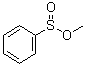 structure of CAS# 670-98-4, 苯亚磺酸甲酯