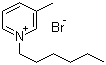 structure of CAS# 67021-56-1, 1-己基-3-甲基溴化吡啶鎓