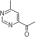 structure of CAS# 67073-96-5, 4-Acetyl-6-methylpyrimidine
