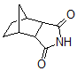 CAS # 6713-41-3, 3,6-Endomethylene-1,2-cyclohexanedicarboximide, Bicyclo[2.2.1]heptane-2,3-dicarboximide, Hexahydro-4,7-methano-1H-isoindole-1,3(2H)-dione
