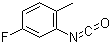 5-Fluoro-2-methylphenyl isocyanate molecular structure (CAS 67191-93-9)