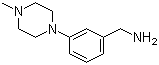 structure of CAS# 672325-37-0, 3-(4-甲基-1-哌嗪)苯甲胺