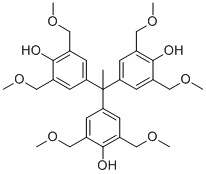 CAS # 672926-26-0, 4,4',4''-(1,1,1-Ethanetriyl)tris[2,6-bis(methoxymethyl)phenol]