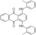CAS # 6737-68-4, Solvent Blue 101, C.I. 615670, 1,4-Bis[(2-methylphenyl)amino]anthraquinone, 1,4-Bis[(2-methylphenyl)amino]-9,10-anthracenedione