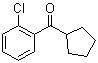 2-Chlorophenyl cyclopentyl ketone molecular structure (CAS 6740-85-8)