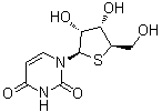4'-Thiouridine molecular structure (CAS 6741-73-7)