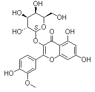 structure of CAS# 6743-92-6, Isorhamnetol 3-O-galactoside