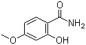 structure of CAS# 6745-77-3, 4-Methoxysalicylamide