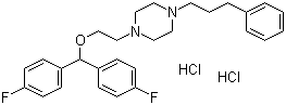 structure of CAS# 67469-78-7, 伐诺司林二盐酸盐