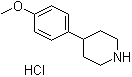 structure of CAS# 6748-48-7, 4-(4-甲氧基苯基)哌啶盐酸盐