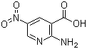 CAS 登录号：6760-14-1, 2-氨基-5-硝基烟酸, 2-氨基-5-硝基-3-吡啶羧酸